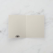 Carte Coucher de soleil noir et beige moderne Motif d'ar (Intérieur)