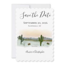 coucher de soleil sur le désert Enregistrer la dat