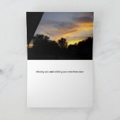 Carte Coucher de soleil sur le Kentucky (Intérieur)