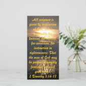 Carte Coucher de soleil sur le lac Michigan Signet d'imp (Debout devant)