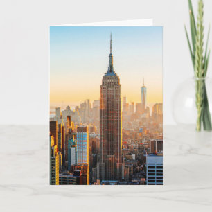 Carte Coucher de soleil sur New York