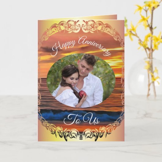 Carte Coucher du soleil 1577 (Fleur jaune)