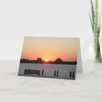 Coucher du soleil à la tête de canassons