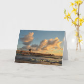 Carte Coucher du soleil de San Clemente (Fleur jaune)