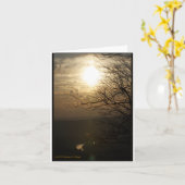 Carte Coucher du soleil : Rivière de Shenandoah de la (Fleur jaune)