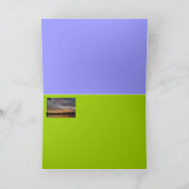 Carte Coucher du soleil sur le lac (Intérieur)