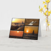 Carte Couchers De Soleil Pour Papa (Fleur jaune)