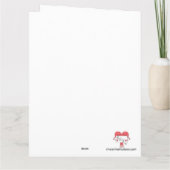 Carte Couches de gâteaux mariages voeux (Dos)