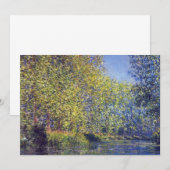 Carte Coude de l'Epte près de Giverny par Claude Monet (Devant / Derrière)