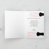 Carte COUDE SUR MESURE Je t'aime Dame aux chats Intellig (Intérieur)