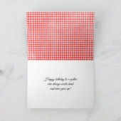 Carte Couette Anniversaire Avec Aiguille (Intérieur)