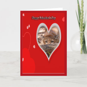 Carte Cougar Valentine