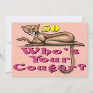 Carte Cougars à 50 ans