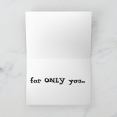 Carte Couiner d'amour (Intérieur)