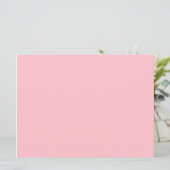 Carte Couleur blanche 6,5 x 8,75 pouces (Debout devant)