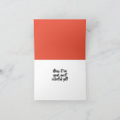 Carte Couleur d'anniversaire (Intérieur)