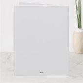 Carte Couleur d'eau douce Pays Illustrations rustiques (Dos)