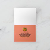 Carte Couleur feuille à l'automne (Intérieur)