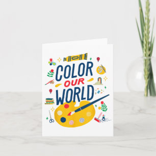 Carte Couleur Notre Monde Lecture Été 2025 Art Peinture