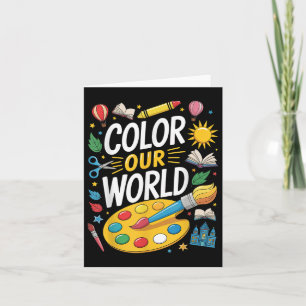 Carte Couleur Notre Monde Lecture Été 2025 Art Peinture