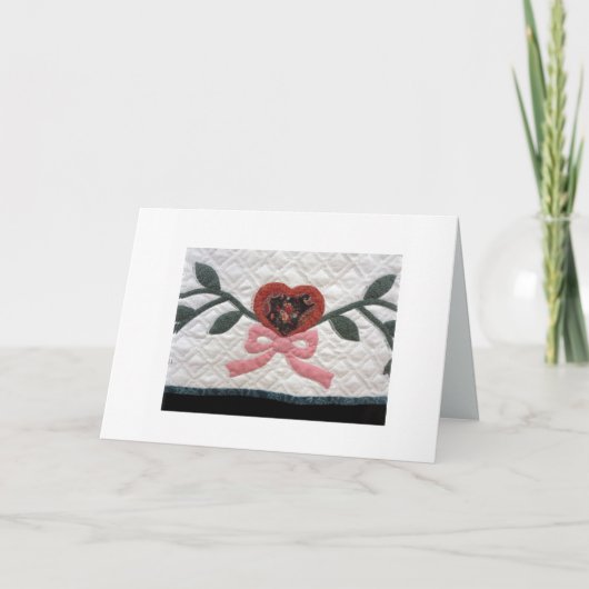 Carte Couleur - Panier à fleurs (Devant)