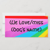 Carte couleur Plea Dog's Plea couleur crayon IT8 (Dos)