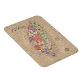 Carte couleur Vintage Taiwan Magnet photo (Côté Droit)