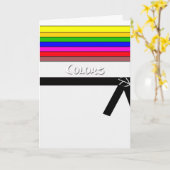 Carte Couleurs (Fleur jaune)