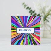 Carte Couleurs amusantes (Debout devant)