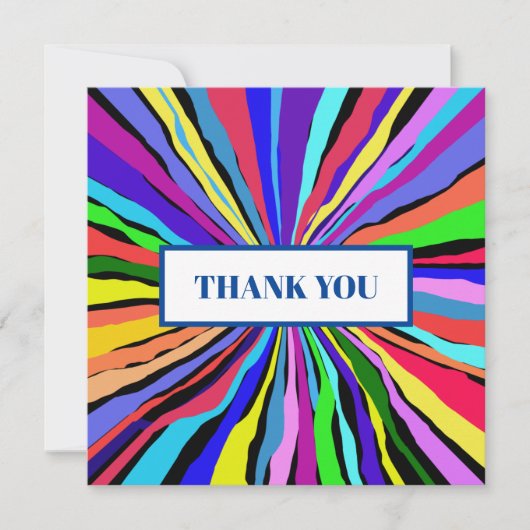 Carte Couleurs amusantes (Devant)