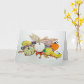 Carte Couleurs Automnales (Fleur jaune)