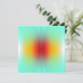 Carte Couleurs de champ plasma de rentrée spatiale Abstr (Debout devant)