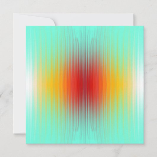 Carte Couleurs de champ plasma de rentrée spatiale Abstr (Devant)