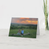 Carte Couleurs de l'arc-en-ciel Joyeux Noël  (Dos)