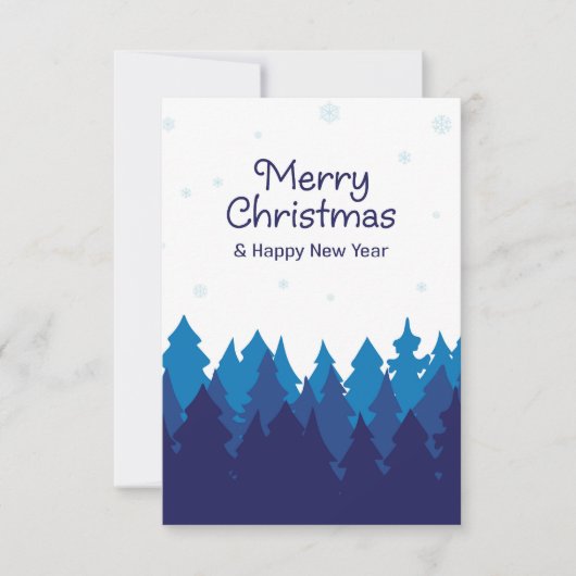 Carte Couleurs d'hiver Salons de Noël (Devant)