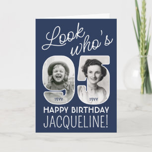 Carte Couleurs DIY • Regardez qui a 95 ans Joyeux Annive
