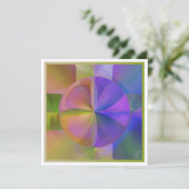 Carte Couleurs douces (Debout devant)