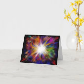 Carte Couleurs du ciel Art chrétien moderne Abstrait (Fleur jaune)