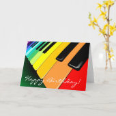 Carte Couleurs du clavier (Fleur jaune)