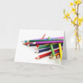 Carte Couleurs Enivrantes (Fleur jaune)