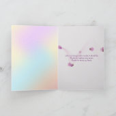 Carte couleurs pastel et marguerite pour ami merci (Intérieur)