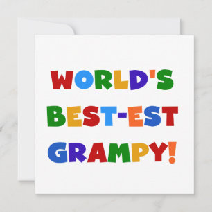 Carte Couleurs vives T-shirts et cadeaux les plus grampé