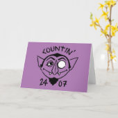 Carte Count von Count Patinage Logo - Countin' 24/7 (Fleur jaune)