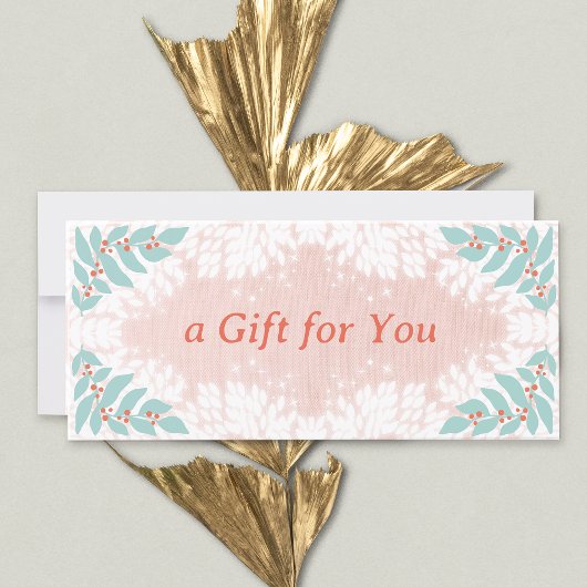 Carte Country Christmas Tree Lights certificat cadeau