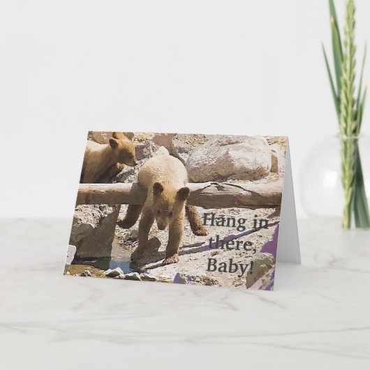 Carte Coup dans là le bébé ! (Devant)