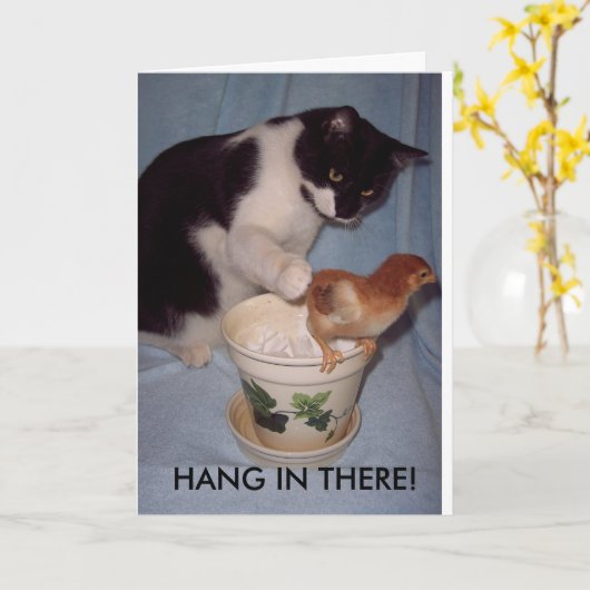 CARTE COUP DEDANS LÀ ! (Fleur jaune)