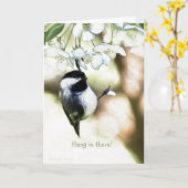 Carte Coup dedans là ! - Encouragement/d'amélioration : (Fleur jaune)