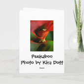 Carte Coup d'oeil (Dos)