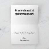 Carte Coupe-circuit en bois du Texas avec le coeur (Intérieur)