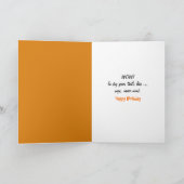 Carte Coupe d'anniversaire (Intérieur)